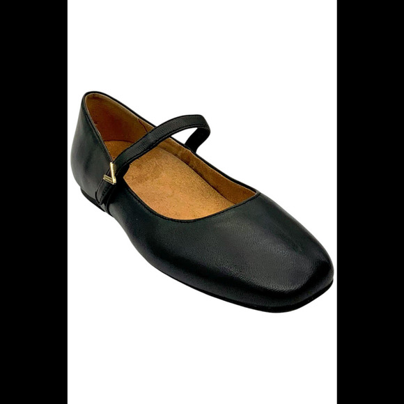 Vionic Shoes - Vionic Women's Leather Mary Jane Flats Alameda Black - Narrow